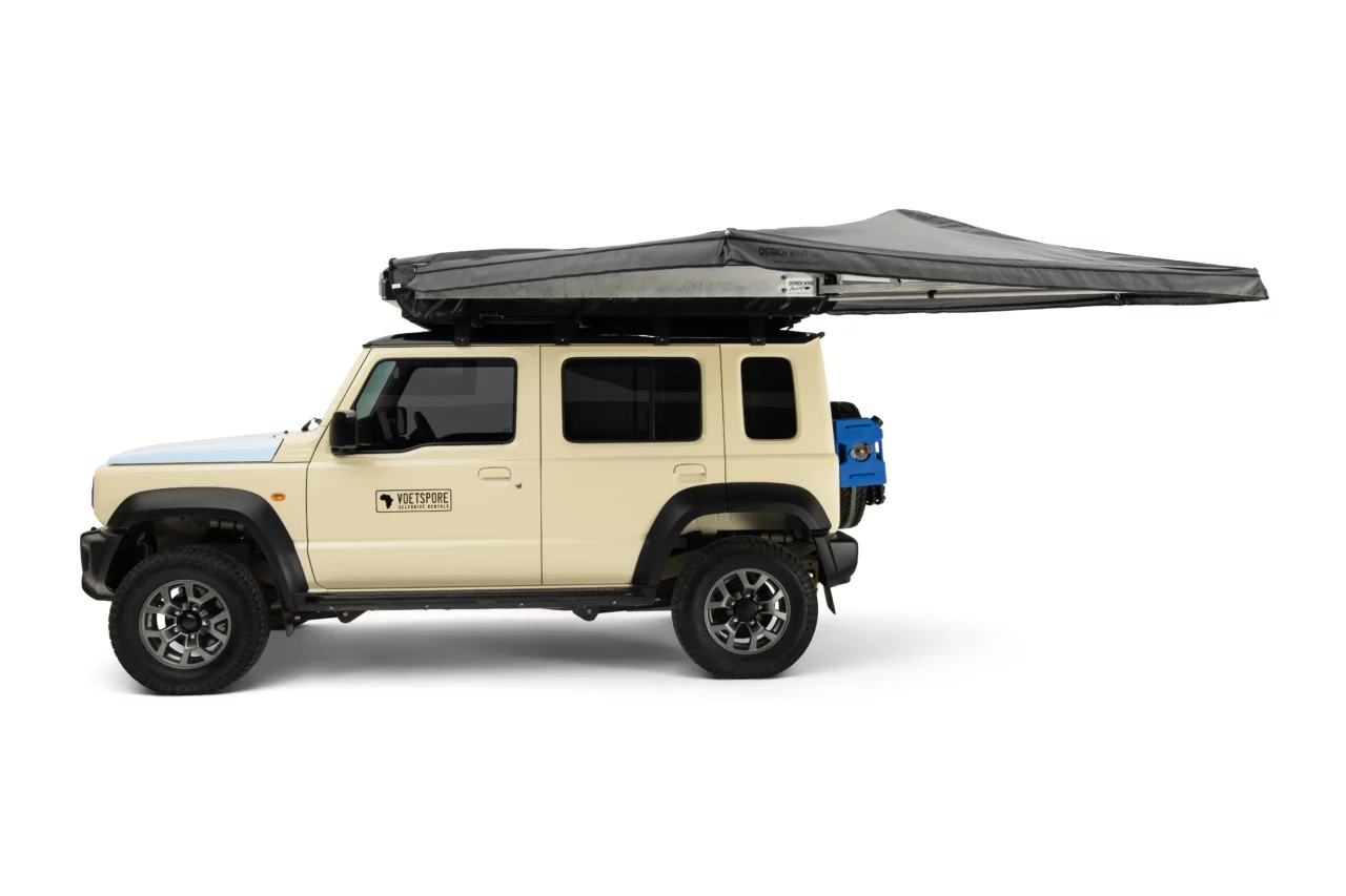 Suzuki Jimny 4x4 rental Voetspore Rentals Africa