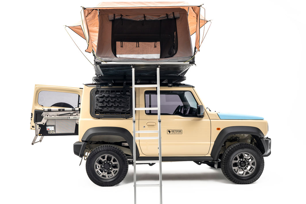 Suzuki Jimny 4x4 rental Voetspore Rentals Africa